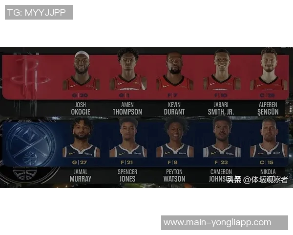 沃特森成为约基奇第三位周最佳队友前两位分别是米尔萨普和穆雷